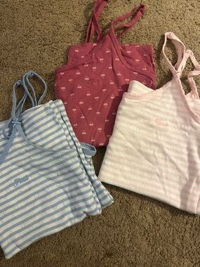 Victoria’s Secret PINK Tank tops, medium, set of 3